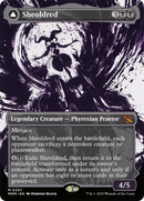 Sheoldred (Showcase) (MOM-297)  Foil - March of the Machine: (Showcase) (Borderless)