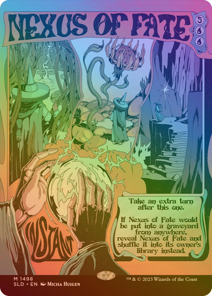 Nexus of Fate (Rainbow Foil) (SLD-1498)  Foil - Secret Lair Drop (Borderless)