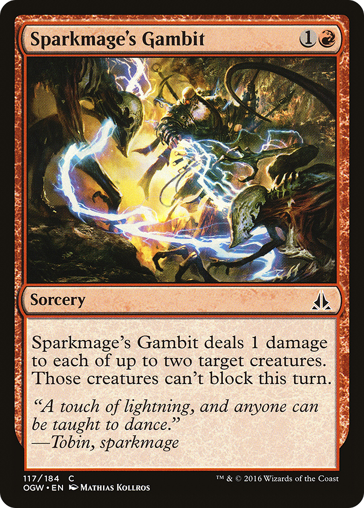 Sparkmage's Gambit (OGW-117)  Foil - Oath of the Gatewatch