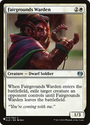 Fairgrounds Warden (LIST-KLD-13)  - The List