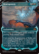 Dracogenesis (TDM-402) - Tarkir: Dragonstorm: (Showcase, enchantment) Foil