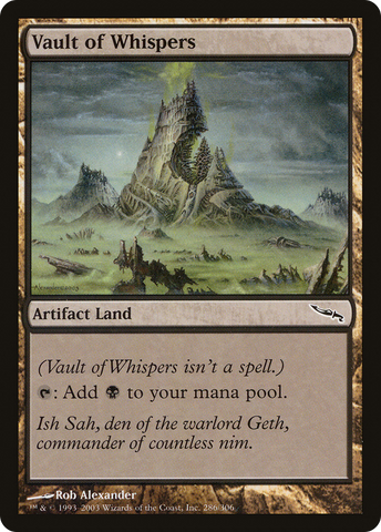 Vault of Whispers (MRD-286)  Foil - Mirrodin