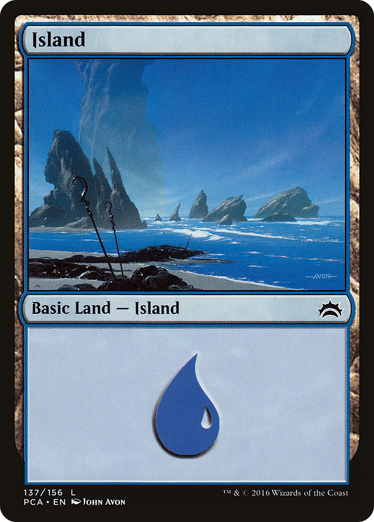 Island (137) (PCA-137)  - Planechase Anthology