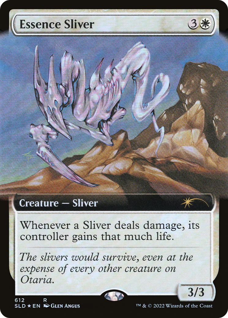 Essence Sliver (Extended Art) (SLD-612)  Foil - Secret Lair Drop: (Extended Art)