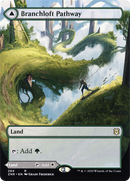 Branchloft Pathway (Borderless) (ZNR-284)  Foil - Zendikar Rising: (Showcase)