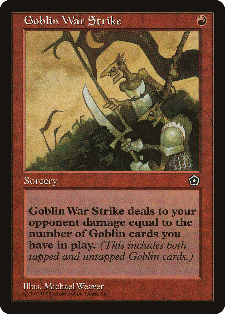 Goblin War Strike (P02-)  - Portal Second Age