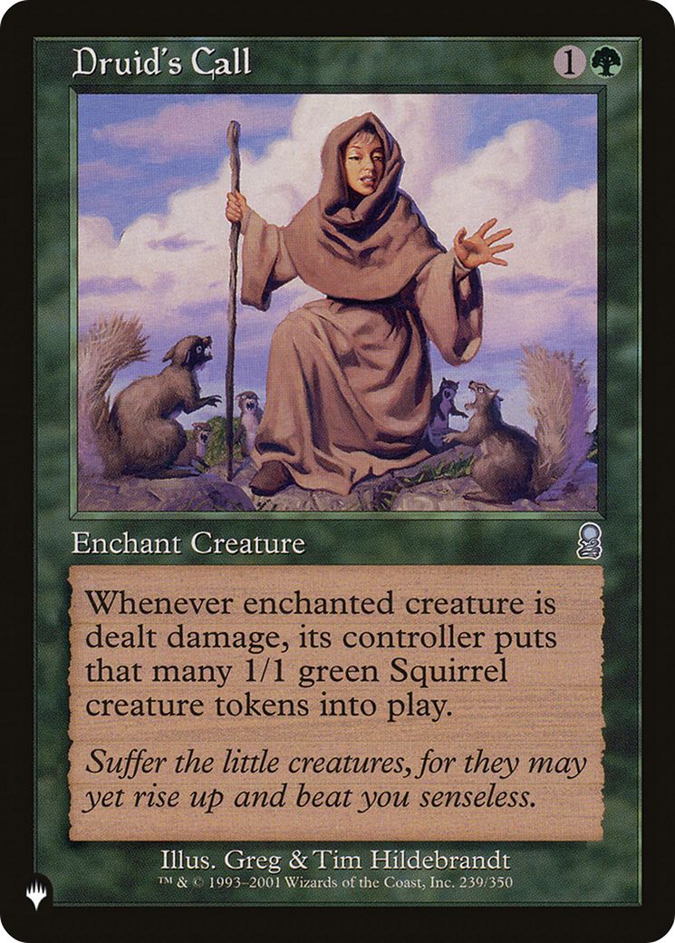 Druid's Call (LIST-239/350)  - The List