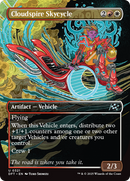 Cloudspire Skycycle (Borderless) (DFT-321) - Aetherdrift (Borderless) Foil
