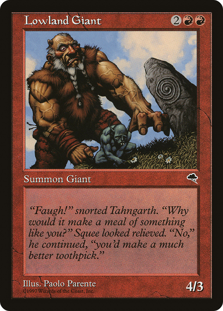 Lowland Giant (TMP-187)  - Tempest