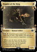 Esquire of the King (Showcase Scrolls) (LTR-464)  Foil - The Lord of the Rings: Tales of Middle-earth: (Showcase)