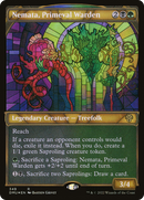 Nemata, Primeval Warden (Textured Foil) (DMU-349)  Foil - Dominaria United: (Showcase)