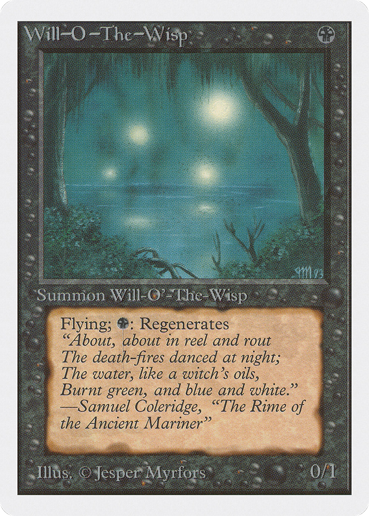 Will-o'-the-Wisp (2ED-)  - Unlimited Edition