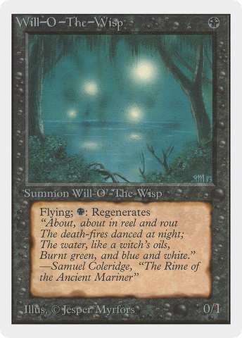 Will-o'-the-Wisp (2ED-)  - Unlimited Edition