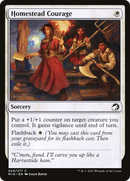 Homestead Courage (MID-024)  Foil - Innistrad: Midnight Hunt