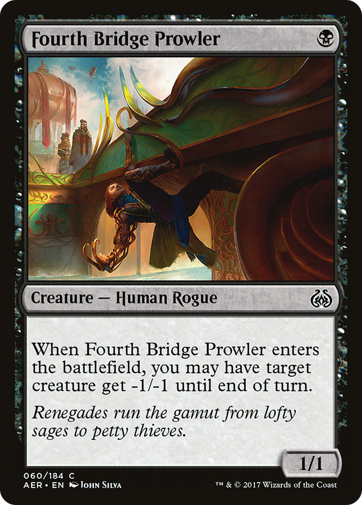 Fourth Bridge Prowler (AER-060)  Foil - Aether Revolt