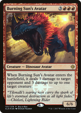 Burning Sun's Avatar (BABP-135)  Foil - Ixalan Promos