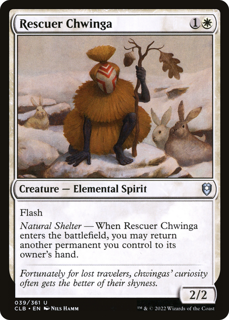 Rescuer Chwinga (CLB-039)  - Commander Legends: Battle for Baldur's Gate