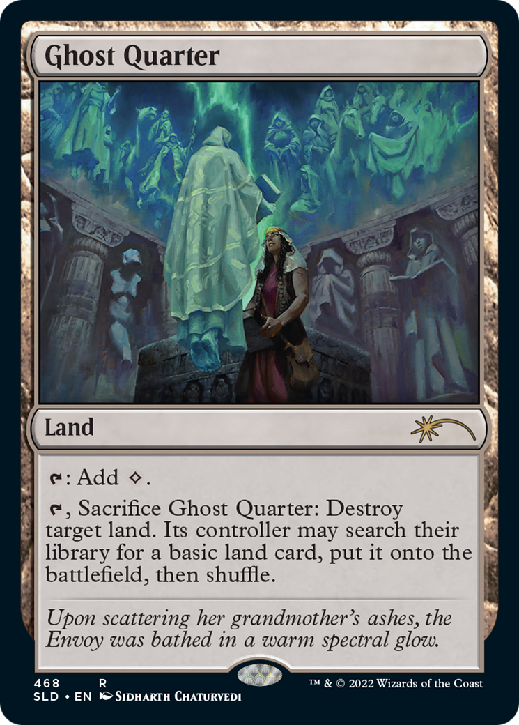 Ghost Quarter (468) (SLD-468)  Foil - Secret Lair Drop