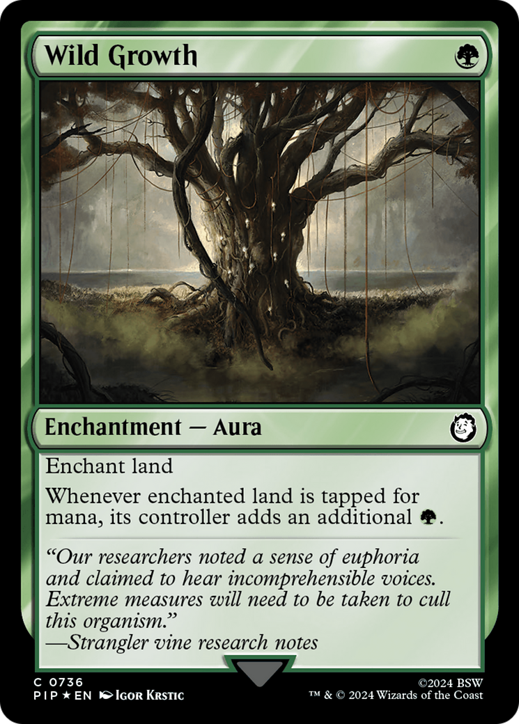 Wild Growth (Surge Foil) (PIP-736)  Foil - Fallout