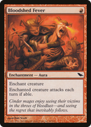 Bloodshed Fever (SHM-084)  Foil - Shadowmoor