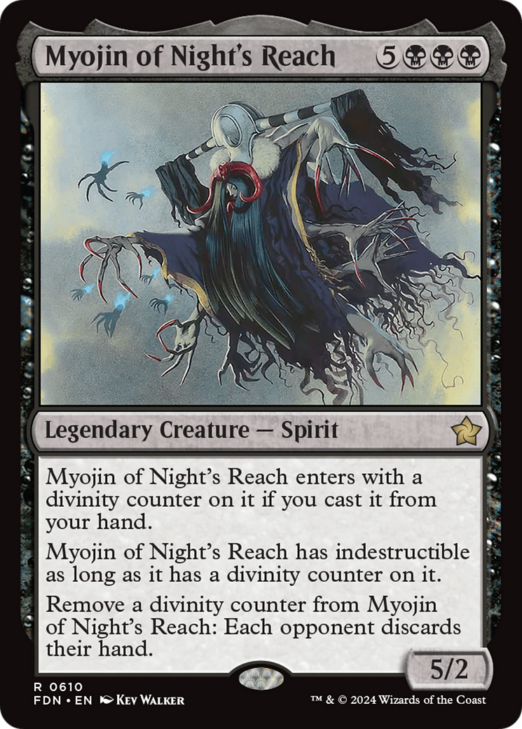 Myojin of Night's Reach (FDN-610)  - Foundations