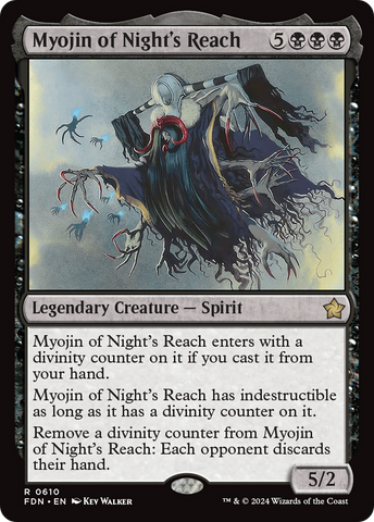 Myojin of Night's Reach (FDN-610)  - Foundations