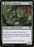 Weaver of Blossoms (VOW-226)  Foil - Innistrad: Crimson Vow: (Double Faced Transform)