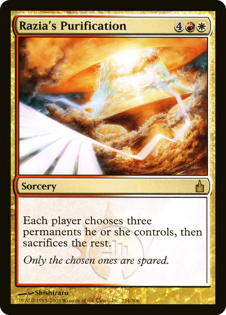 Razia's Purification (RAV-224)  - Ravnica: City of Guilds