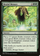 Bestial Menace (MM2-141) - Modern Masters 2015 Foil