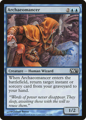 Archaeomancer (M13-041)  Foil - Magic 2013