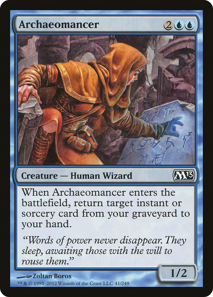 Archaeomancer (M13-041)  Foil - Magic 2013