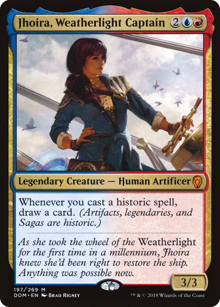 Jhoira, Weatherlight Captain (DOM-197)  Foil - Dominaria