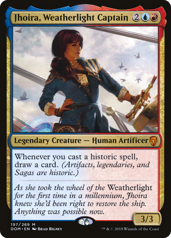 Jhoira, Weatherlight Captain (DOM-197)  Foil - Dominaria