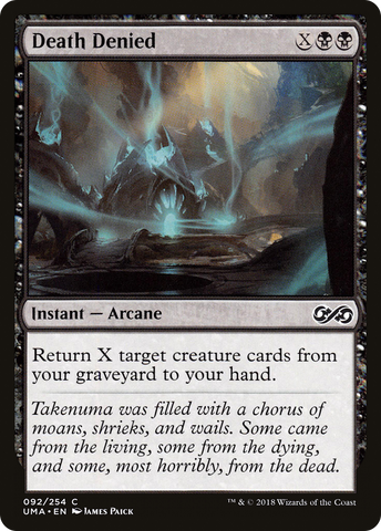 Death Denied (UMA-092)  Foil - Ultimate Masters
