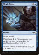 Think Twice (UMA-078)  Foil - Ultimate Masters