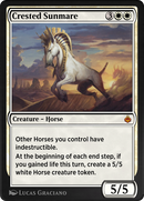 Crested Sunmare (AKR-011)  - Amonkhet Remastered