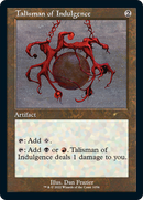Talisman of Indulgence (Retro Frame) (SLD-1054) - Secret Lair Drop Etched Foil