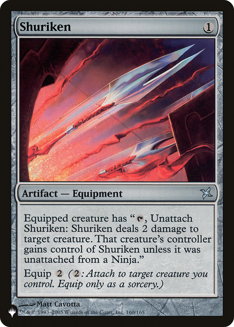 Shuriken (LIST-BOK-160)  - The List