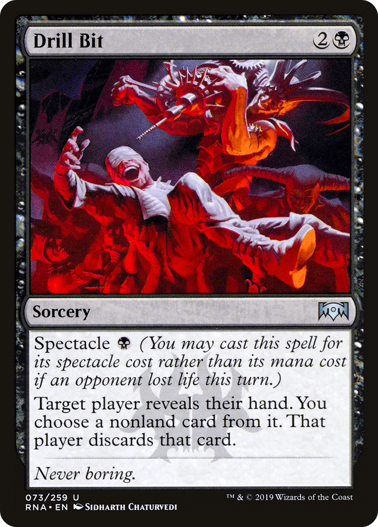 Drill Bit (RNA-073)  Foil - Ravnica Allegiance