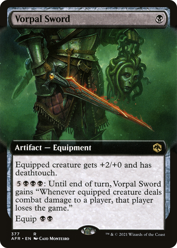 Vorpal Sword (Extended Art) (AFR-377)  - Adventures in the Forgotten Realms: (Extended Art)
