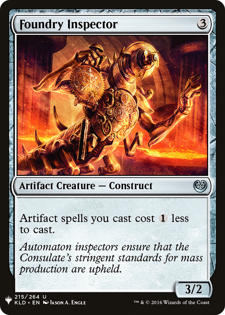 Foundry Inspector (LIST-215)  - The List