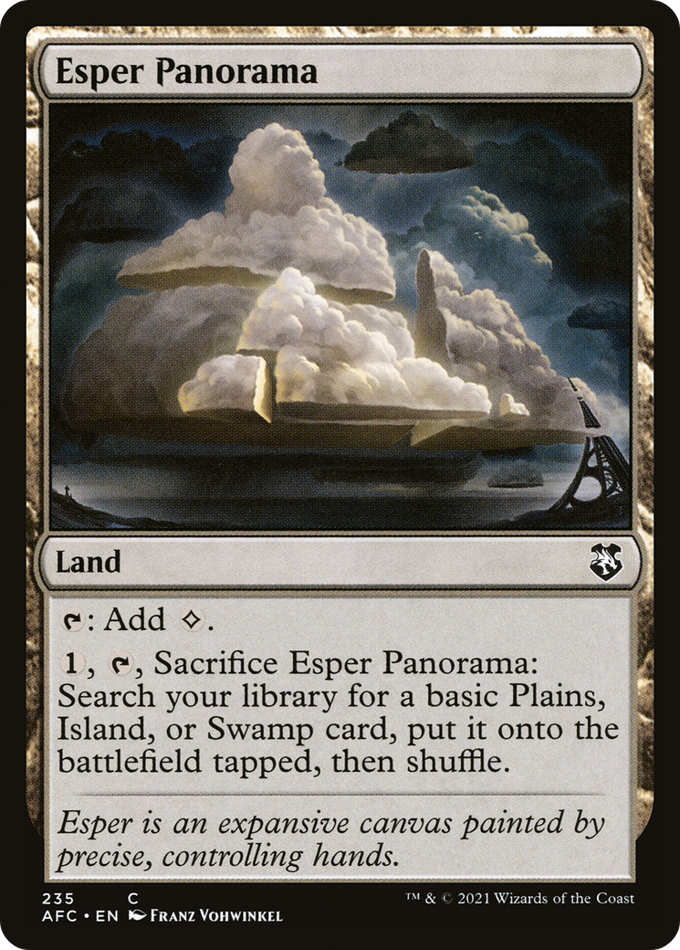 Esper Panorama (AFC-235) - Adventures in the Forgotten Realms Commander