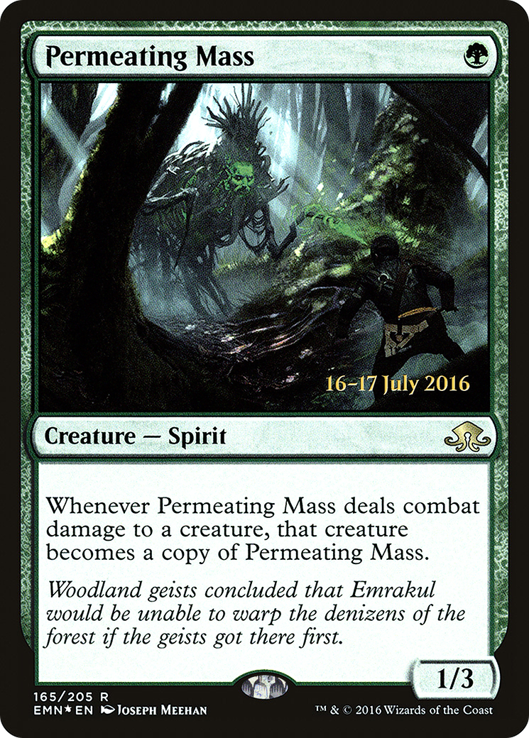 Permeating Mass (PRE-165)  Foil - Eldritch Moon Promos