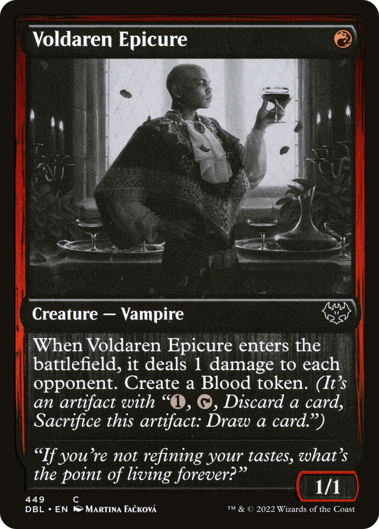 Voldaren Epicure (DBL-449)  Foil - Innistrad: Double Feature