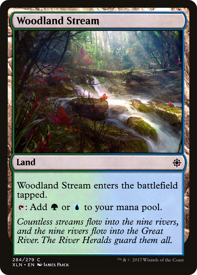 Woodland Stream (XLN-284)  Foil - Ixalan