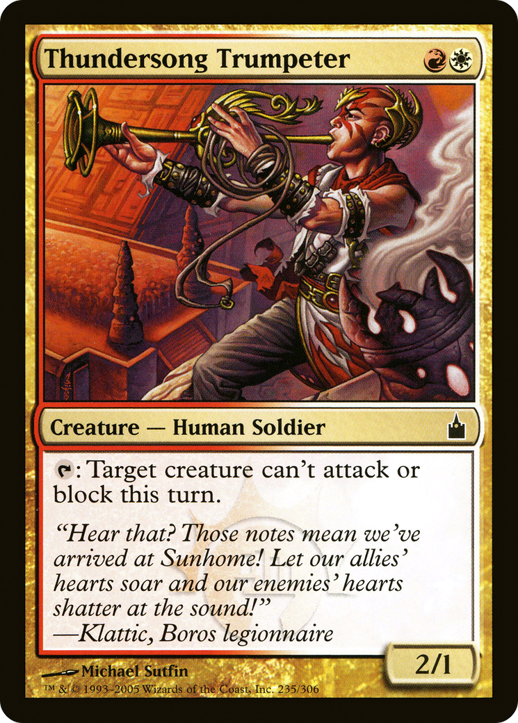 Thundersong Trumpeter (RAV-235)  - Ravnica: City of Guilds