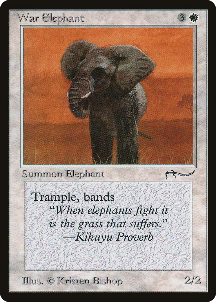 War Elephant (ARN-)  - Arabian Nights