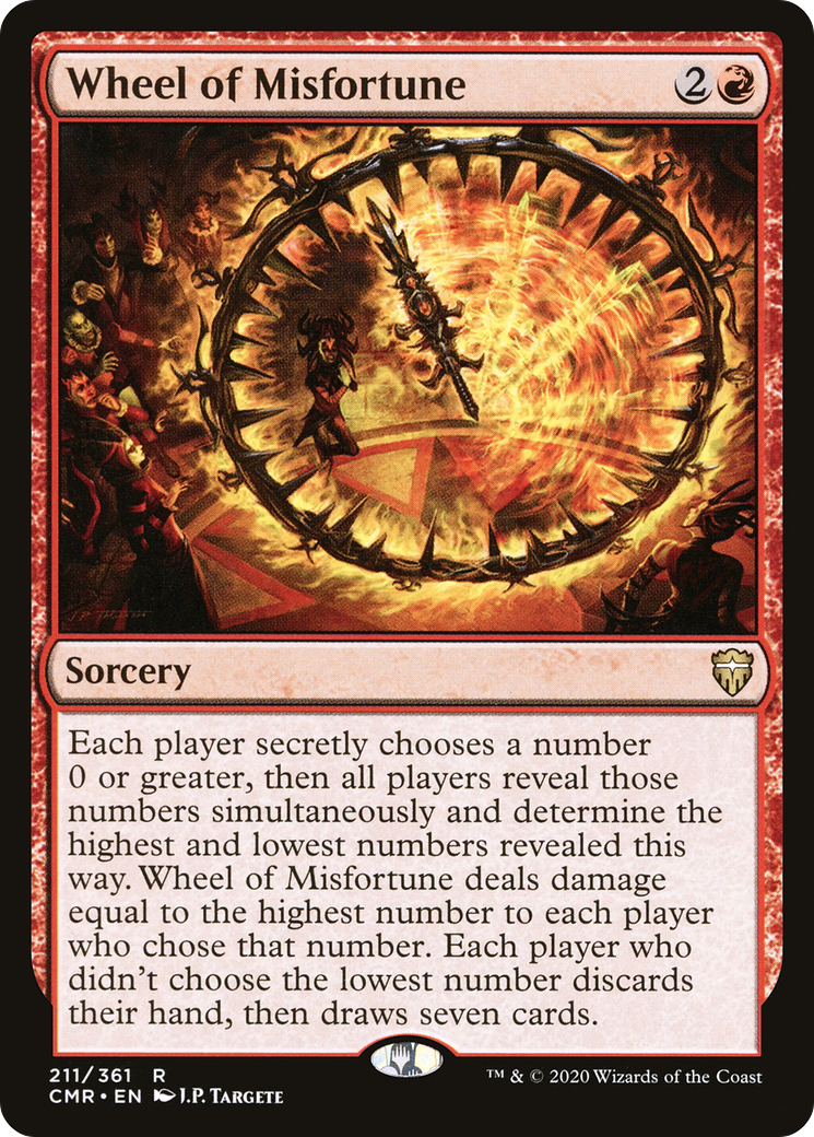 Wheel of Misfortune (CMR-211)  - Commander Legends