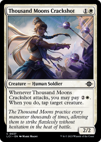 Thousand Moons Crackshot (LCI-037)  - The Lost Caverns of Ixalan