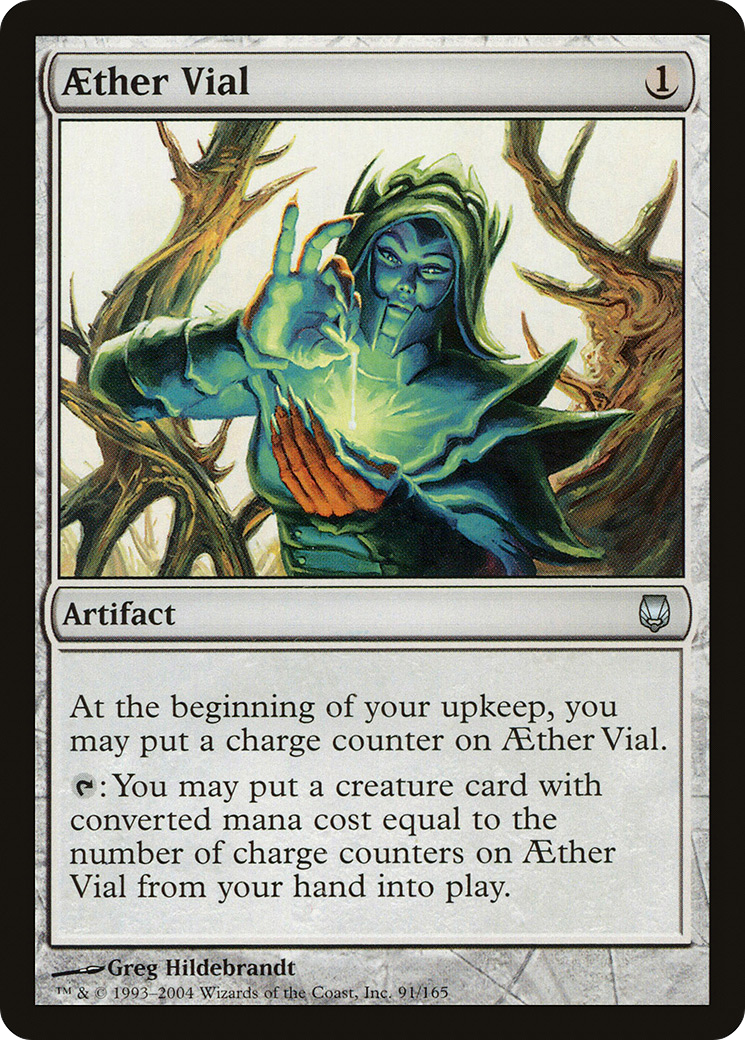 Aether Vial (DST-091)  Foil - Darksteel
